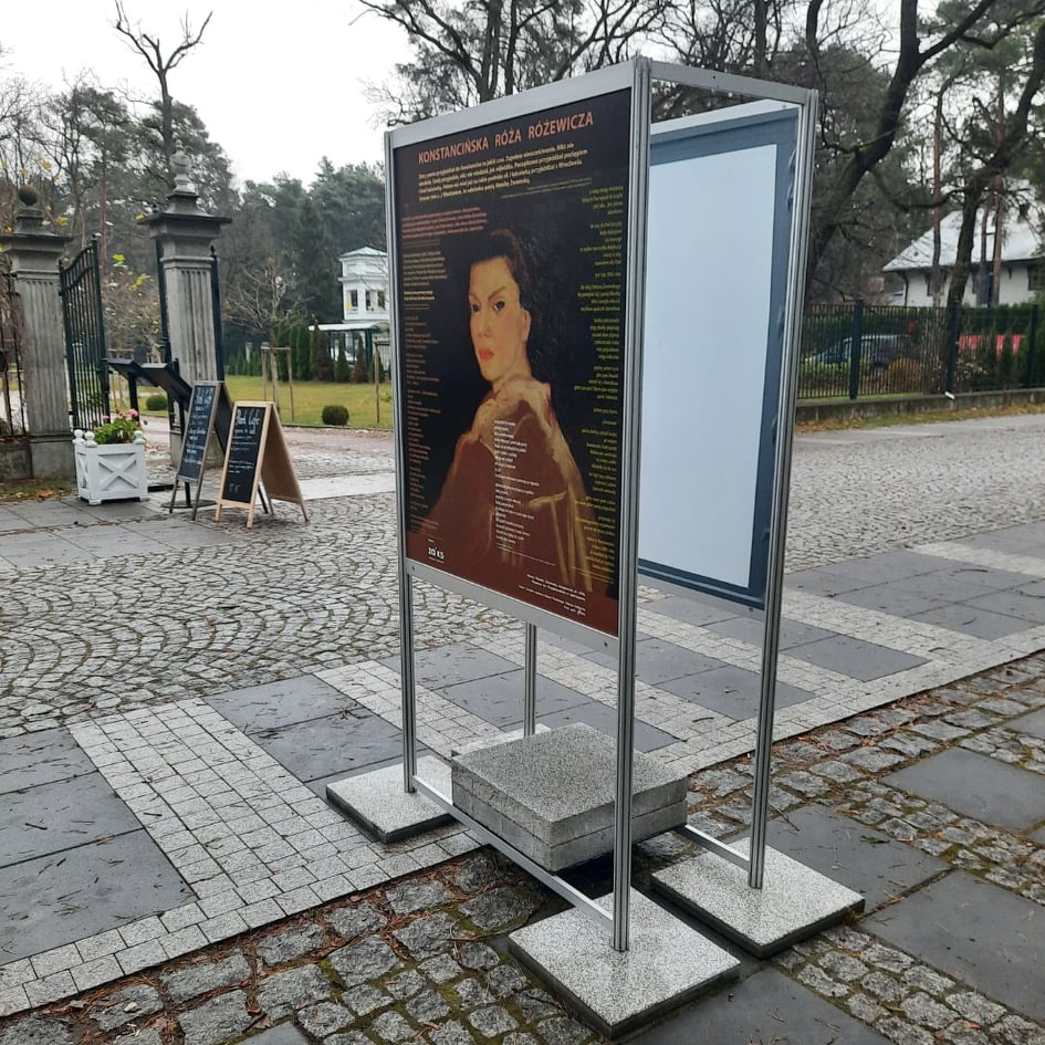 Ścianki ekspozycyjne zewnętrzne