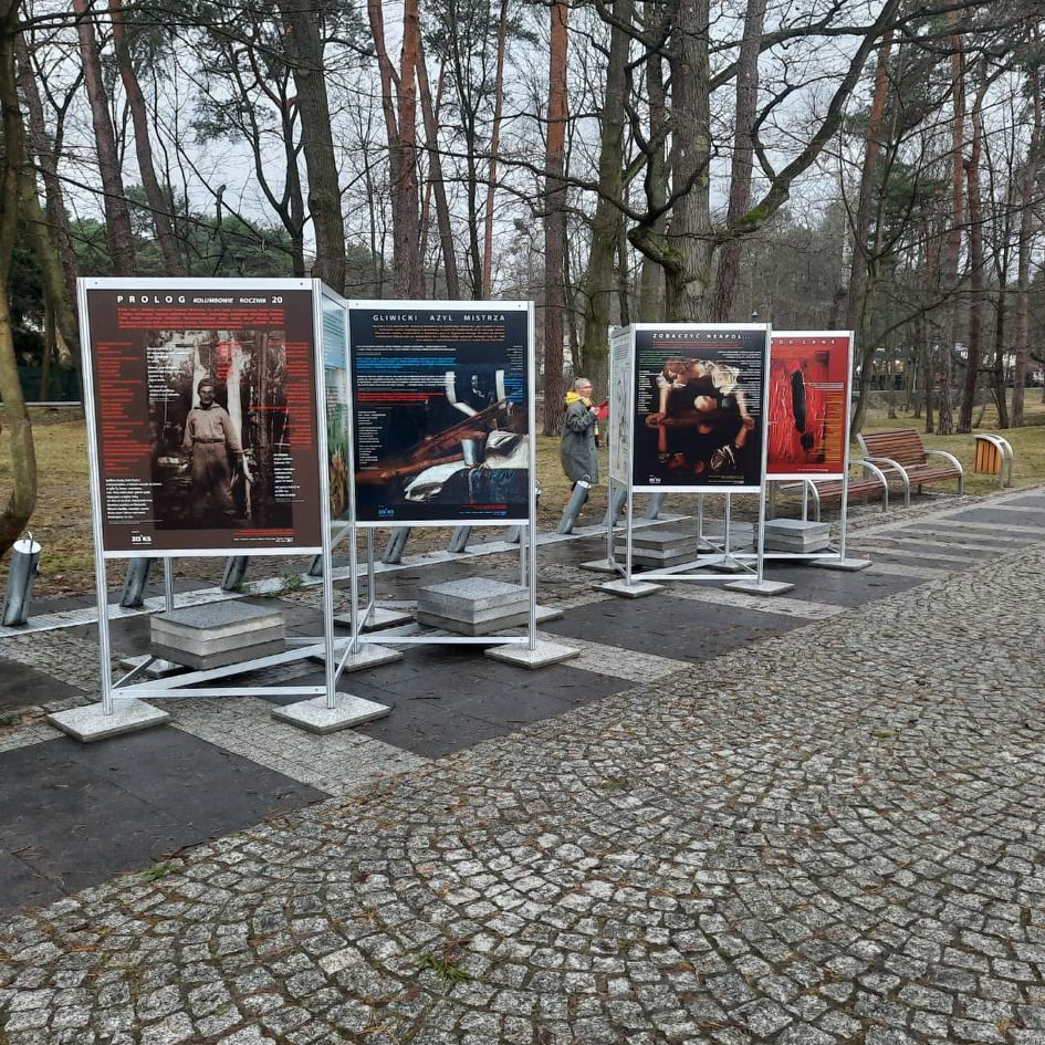 Ścianki ekspozycyjne zewnętrzne