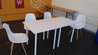  Stół 75x75 biały